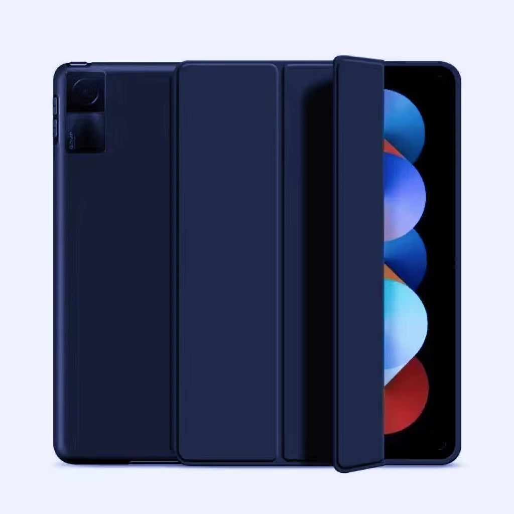 For Funda  Mipad 7 6 Pro 5 11 11.2 Case Redmi Pad SE 11 10.6 8.7 12.1 Auto Wake up & Sleep Silicone Cover Support Charging