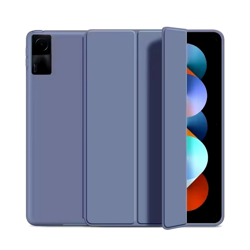 For Funda  Mipad 7 6 Pro 5 11 11.2 Case Redmi Pad SE 11 10.6 8.7 12.1 Auto Wake up & Sleep Silicone Cover Support Charging